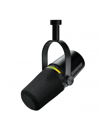 Shure MV7+-K - Mikrofon lektorski/wokalny ze złączem XLR/USB-C Czarny