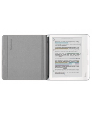 Etui Kobo Libra Colour Notebook SleepCover Case Sand Beige