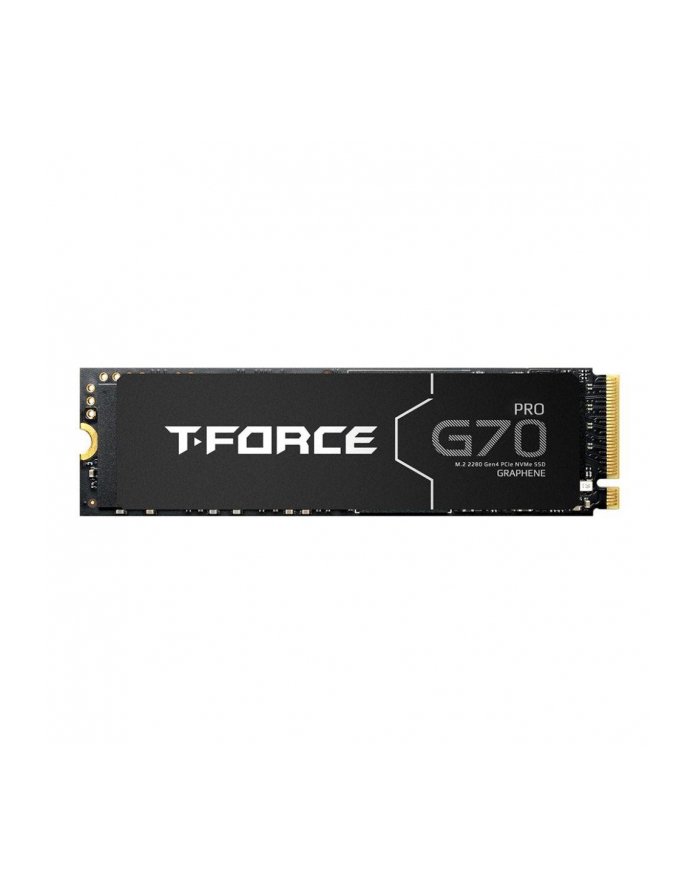 Dysk SSD Team Group T-FORCE G70 Pro 2TB M.2 PCIe NVMe Gen4 x4 (7400/6800) SLC główny