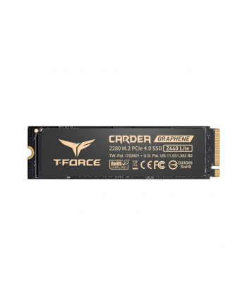 Dysk SSD Team Group T-FORCE Cardea Z440 Lite 500GB M.2 PCIe NVMe Gen4 x4 2280 (5000/3800) SLC