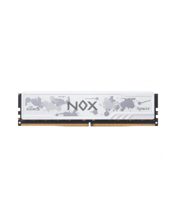 Pamięć DDR5 Apacer NOX 16GB (1x16GB) 5200MHz CL40 1,25V Biała