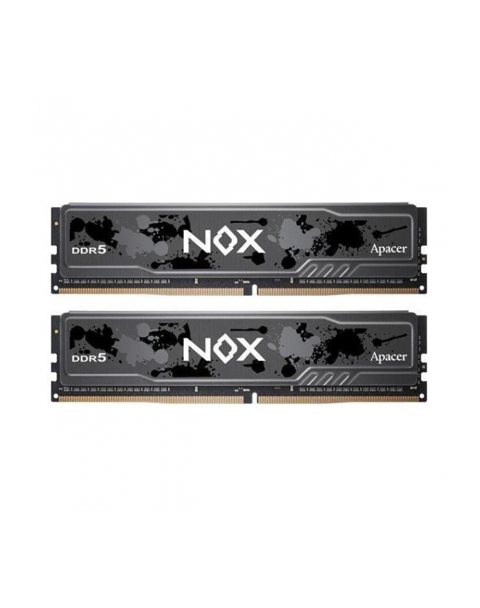 Pamięć DDR5 Apacer NOX 16GB (2x8GB) 5200MHz CL40 1,25V Black główny