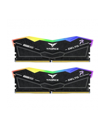  Pamięć DDR5 Team Group T-FORCE D-ELTA RGB 32GB (2x16GB) 6400MHz CL32 1,35V Czarna nr 1