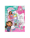 Zestaw do kolorowania z naklejkami Koci Domek Gabi Gabby's Dollhouse GD00083 Kids Euroswan - nr 1