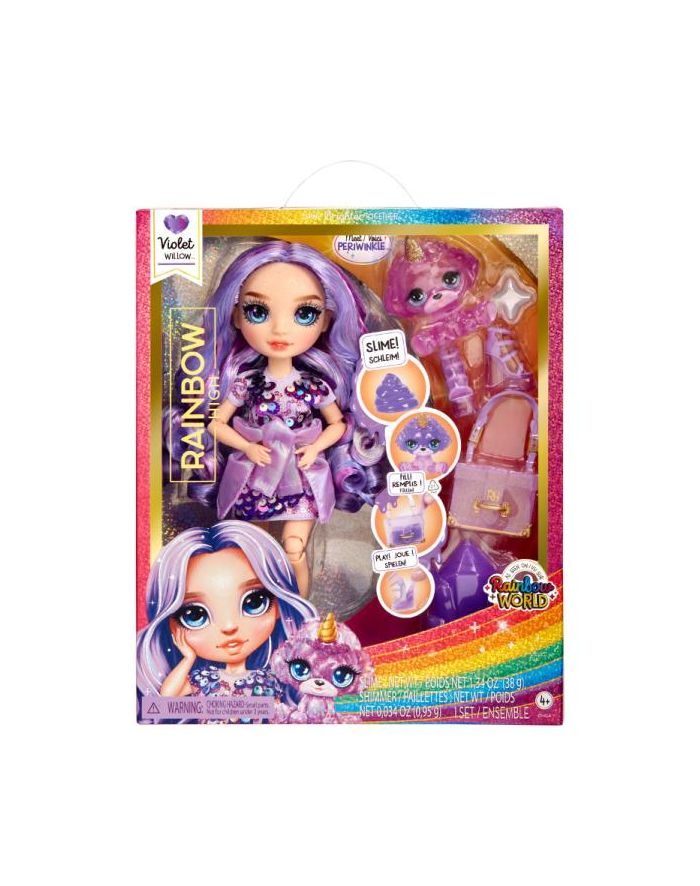mga entertainment MGA Classic Rainbow Fashion Lalka Violet (purple) 120223 główny