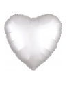 amscan Balon foliowy Serce Standard Silk Lustre Biały 43cm C16 zapakowany 9914141 - nr 1