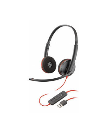 poly Zestaw słuchawkowy Blackwire 3220 Stereo USB-A (Bulk) 80S02A6