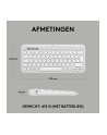 logitech Klawiatura Pebble Keys 2 K380s Tonal White - nr 7