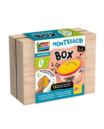 lisciani giochi Montessori Box Słuch 105489 LISCIANI