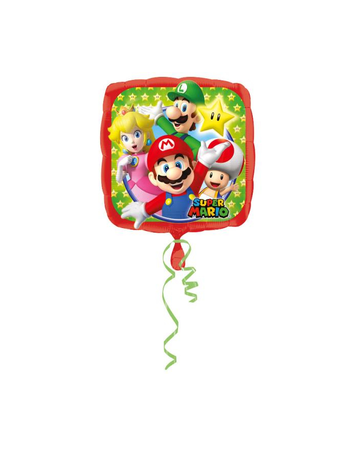 amscan Balon foliowy Mario Bros 3200875 główny