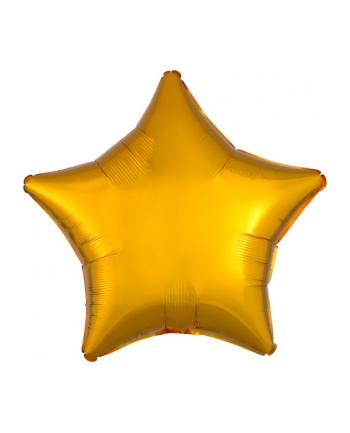 amscan Balon foliowy metalik złoty gwiazda 48cm luzem 9914076-92