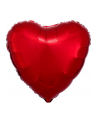 amscan Balon foliowy metalik czerwony serce 43cm luzem 9914084-92 - nr 1