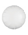 amscan Balon foliowy metalik biały okrągły 43cm luzem 9914089-92 - nr 1