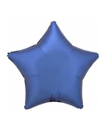 amscan Balon foliowy Lustre Azure niebieski gwiazda 48cm 9914097