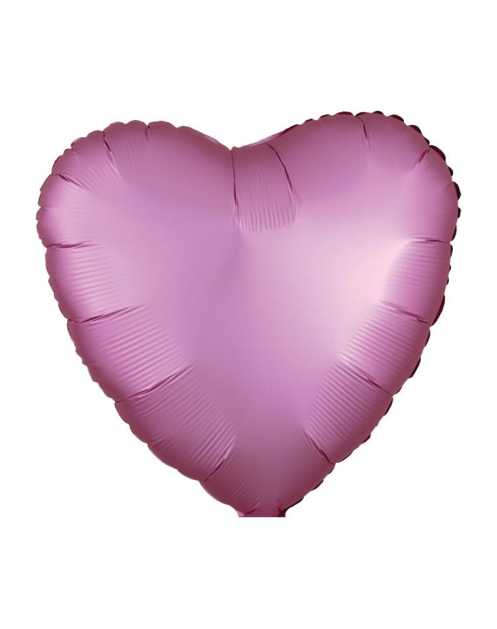 amscan Balon foliowy Lustre Flamingo serce 43cm 9914099 główny