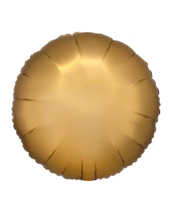 amscan Balon foliowy Lustre złoto okrągły 43cm 9914101