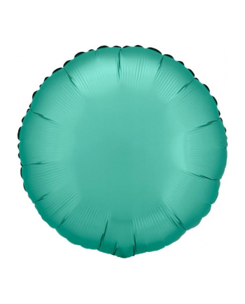amscan Balon foliowy Lustre Jade Green okrągły 43cm 9914104