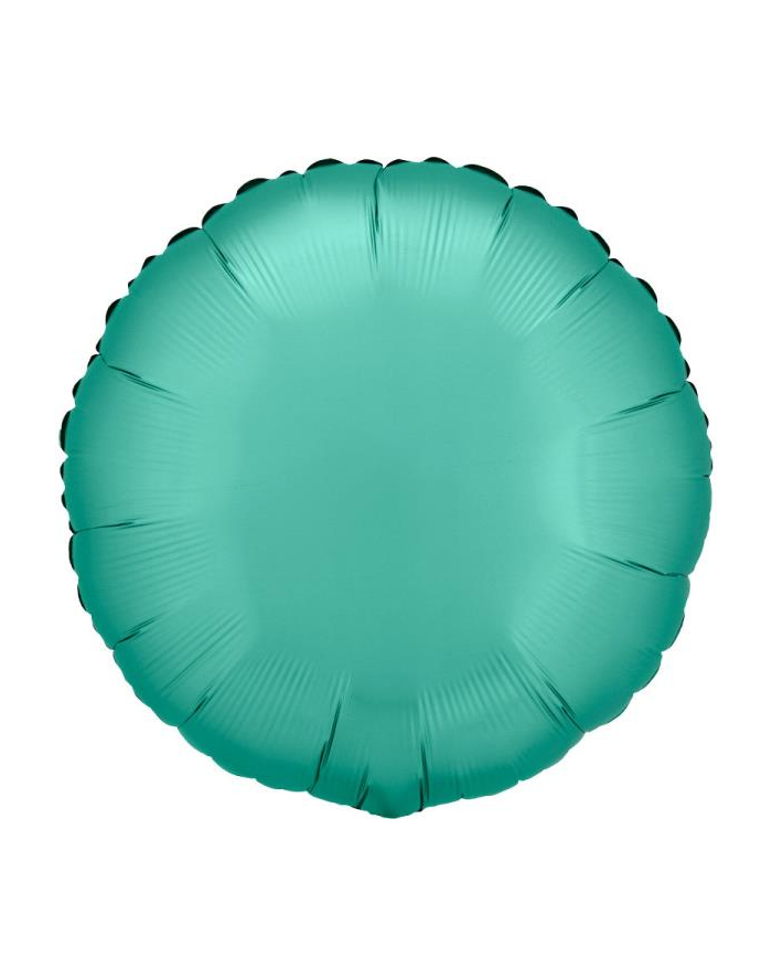 amscan Balon foliowy Lustre Jade Green okrągły 43cm 9914104 główny