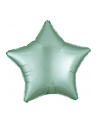 amscan Balon foliowy Lustre Mint Green gwiazda 48cm 9914109 - nr 1
