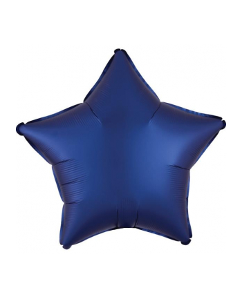 amscan Balon foliowy Lustre Navy niebieski gwiazda 48cm 9914112