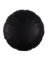 amscan Balon foliowy Lustre Black czarny okrągły 43cm 9914113 - nr 1