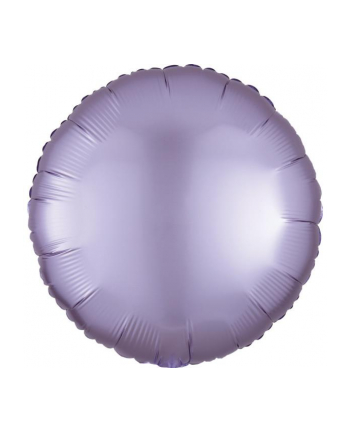 amscan Balon foliowy Lustre Pastel lilac okrągły 43cm 9914122