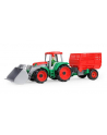 LENA TRUXX Traktor z łyżką i przyczepą 53cm 04428 - nr 1