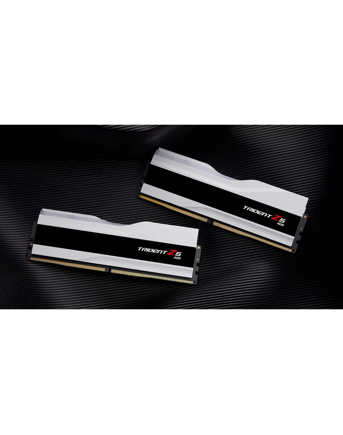 g.skill Pamięć PC - DDR5 96GB (2x48GB) Trident Z5 RGB 6400MHz CL32 XMP3 Biała główny