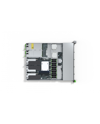 fujitsu Serwer RX1330M5/LFF-4 Xeon E-2334 16GB SW-RAID noHDD 2x1Gb 1x500W Titanium TPM iRMC ADV 1YOS VFY:R1335SC091IN