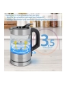 ProfiCook glass kettle PC-WKS 1228 G, kettle (stainless steel/Kolor: CZARNY, 0.5 liters) - nr 10