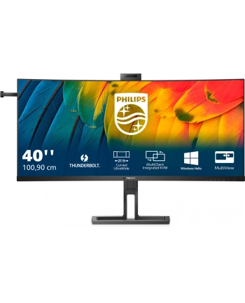 Philips 40B1U6903CH, LED monitor - 40 -  Kolor: CZARNY, WQHD, IPS, HDMI, USB-C