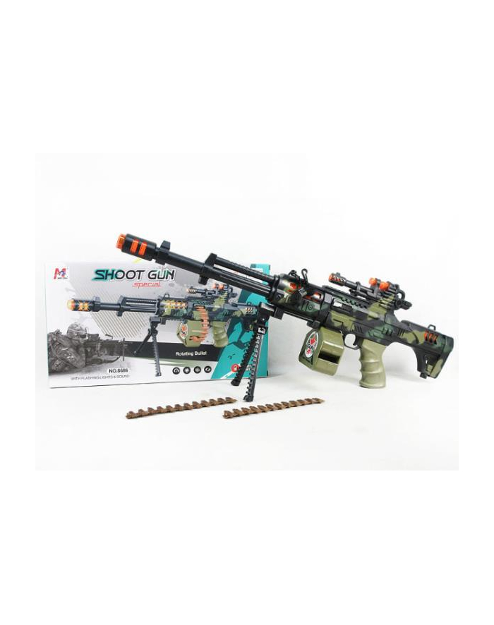 bigtoys Karabin na baterie światło, dźwięk BBR00053 główny