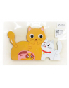 bigtoys Puzzle drewniane Kotki 8 elementów BPUZ9193 - nr 1