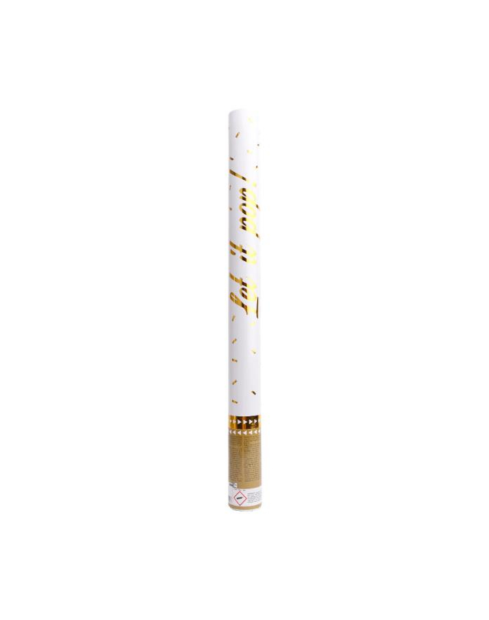amscan Armatka konfetti Gold złota folia czterokątna 60cm 9916482 główny