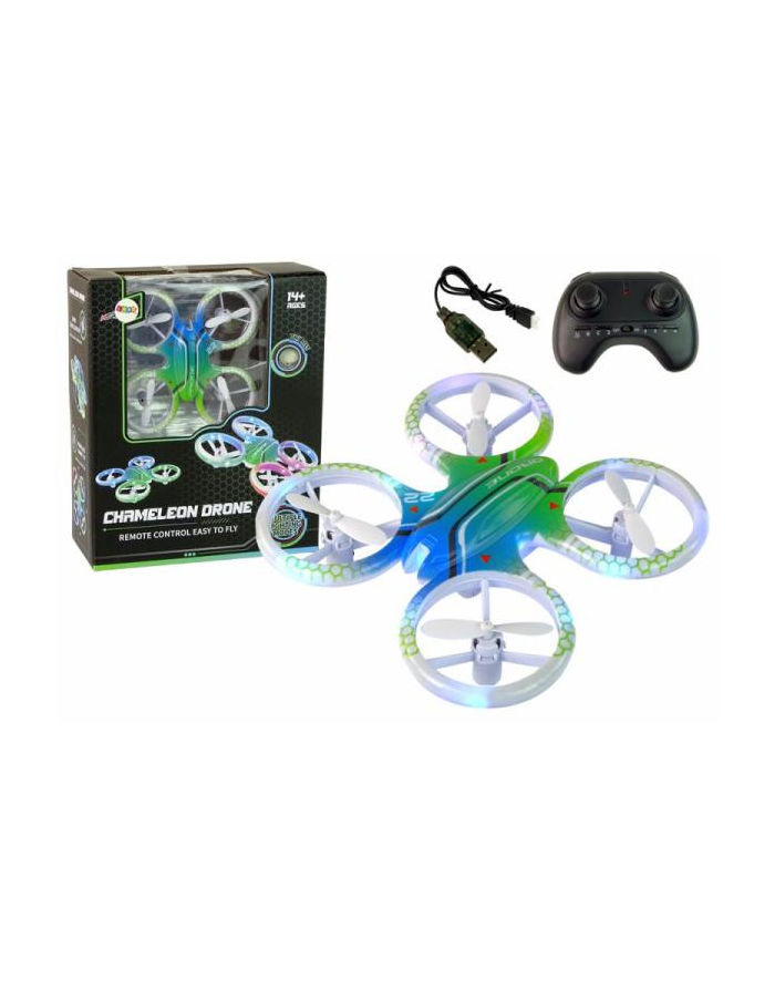 inni Dron zdalnie sterowany światła kolorowy 16080 główny