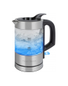 ProfiCook glass kettle PC-WKS 1228 G, kettle (stainless steel/Kolor: CZARNY, 0.5 liters) - nr 1