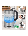 ProfiCook glass kettle PC-WKS 1228 G, kettle (stainless steel/Kolor: CZARNY, 0.5 liters) - nr 2