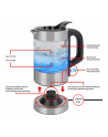 ProfiCook glass kettle PC-WKS 1228 G, kettle (stainless steel/Kolor: CZARNY, 0.5 liters) - nr 3