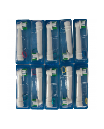 Braun Oral-B Pro Precision Clean brush heads, pack of 10 (frustration-free outer packaging)