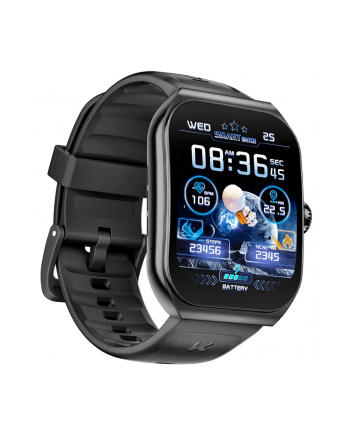 kumi Smartwatch KU7 1.96 cala 250 mAh Czarny