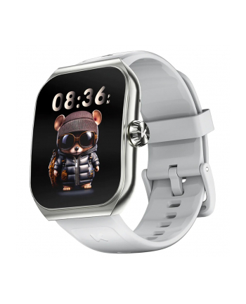 kumi Smartwatch KU7 1.96 cala 250 mAh Srebrny