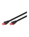goobay CAT.6 outdoor patch cable U/UTP (Kolor: CZARNY, 10 meters) - nr 1