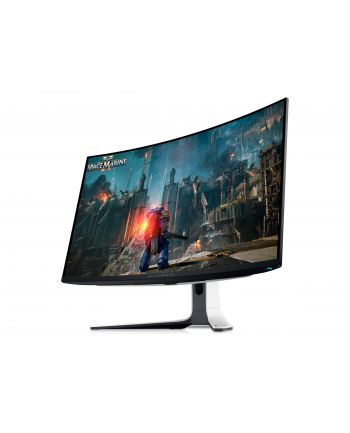 dell Monitor AW3225QF 31.6 cala Curved NVIDIA G-Sync Compatible 240Hz OLED  4K (3840x2160)/16:9/2xHDMI/5xUSB 3.2/3Y AES'PPE