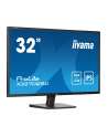 iiyama Monitor 32 cale X3270QSU-B1 IPS,WQHD,HDMI,DP,100Hz,250cd,3ms,2x2W,   3xUSB(3.2),FlickerFree,VESA - nr 63