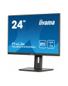 iiyama Monitor 24 cale XUB2495WSU-B7 IPS,16:10,300cd,4ms,HDMI,DP,3xUSB(3.2), 1xUSB-c,2x2W,FlickerFree,HAS(150mm) - nr 11