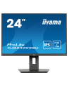 iiyama Monitor 24 cale XUB2495WSU-B7 IPS,16:10,300cd,4ms,HDMI,DP,3xUSB(3.2), 1xUSB-c,2x2W,FlickerFree,HAS(150mm) - nr 16