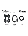 iiyama Monitor 24 cale XUB2495WSU-B7 IPS,16:10,300cd,4ms,HDMI,DP,3xUSB(3.2), 1xUSB-c,2x2W,FlickerFree,HAS(150mm) - nr 53