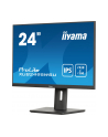 iiyama Monitor 24 cale XUB2495WSU-B7 IPS,16:10,300cd,4ms,HDMI,DP,3xUSB(3.2), 1xUSB-c,2x2W,FlickerFree,HAS(150mm) - nr 57