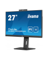 iiyama Monitor 27 cali XUB2790QSUH-B1 IPS,QHD,CAM,MIC,HDMI,DP,3xUSB(3.2),  100Hz,ADAPTIVE SYNC,FlickerFree,2x2W,WINDOWS HELLO - nr 65