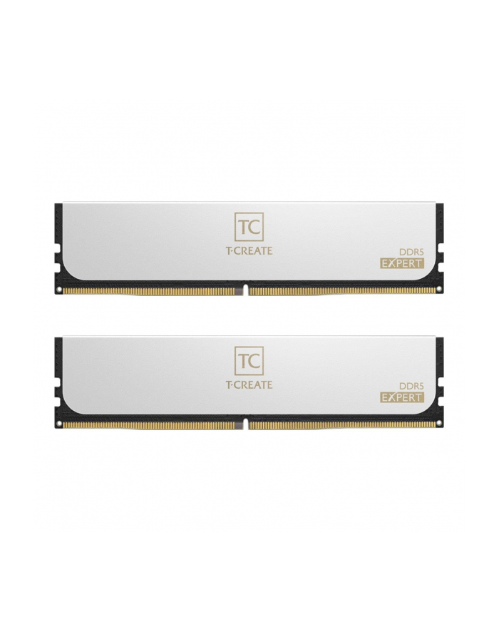 Team Group DDR5 - 32GB - 6000 - CL - 30 (2x 16 GB) dual kit, RAM (Kolor: BIAŁY, CTCWD532G6000HC30DC01, T-CREATE EXPERT, AMD EXPO) główny